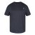 North Latitude T-Shirt With Back Print Zwart - T-shirts - Grote Maten T-shirts Heren