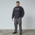 North Latitude Crewneck Sweatshirt Zwart - TALL sweatshirts - TALL sweatshirts voor lange mannen