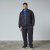 North Latitude Sweat Cardigan Zwart - TALL sweatshirts - TALL sweatshirts voor lange mannen