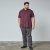 North Latitude Superflex Polo Aubergine - TALL polo's - Langere polo's: TALL-pasvorm