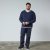North Latitude V-Neck Knit Navyblauw - TALL sweatshirts - TALL sweatshirts voor lange mannen