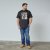 North Latitude Adventure 98 Graphic Tee Zwart - TALL T-shirts - Extra lange T-shirts voor heren