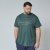 North Latitude T-Shirt Groen/Kaki - T-shirts - Grote Maten T-shirts Heren