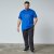 North Latitude T-Shirt Blauw - TALL T-shirts - Extra lange T-shirts voor heren