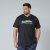 North Latitude Mountain T-Shirt V-Neck Zwart - T-shirts - Grote Maten T-shirts Heren