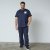 North Latitude T-Shirt With Print Navyblauw - TALL T-shirts - Extra lange T-shirts voor heren