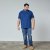 North Latitude Superflex Polo Blauw - TALL polo's - Langere polo's: TALL-pasvorm