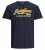 Jack & Jones Logo T-Shirt Navy - T-shirts - Grote Maten T-shirts Heren