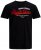 Jack & Jones Elogo T-Shirt Black - T-shirts - Grote Maten T-shirts Heren