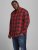 Jack & Jones Gingham Shirt L/S Brick Red - Hemden - Overhemden Grote Maten Heren