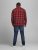 Jack & Jones Gingham Shirt L/S Brick Red - Hemden - Overhemden Grote Maten Heren