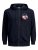 Jack & Jones Califlomax Sweat Hood Navy blazer - Sweaters & hoodies - Sweaters & Hoodies Grote Maten Heren