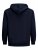Jack & Jones Califlomax Sweat Hood Navy blazer - Sweaters & hoodies - Sweaters & Hoodies Grote Maten Heren