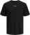 Jack & Jones JCOEDITION BERLIN T-Shirt Black - T-shirts - Grote Maten T-shirts Heren
