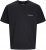 Jack & Jones Lington Back And Front Print Crew Neck T-Shirt Black - T-shirts - Grote Maten T-shirts Heren
