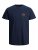 Jack & Jones JJESHARK TEE Navy - T-shirts - Grote Maten T-shirts Heren
