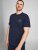 Jack & Jones JJESHARK TEE Navy - T-shirts - Grote Maten T-shirts Heren
