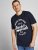 Jack & Jones JJERAFA TEE Navy - T-shirts - Grote Maten T-shirts Heren