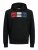 Jack & Jones CORP LOGO Hoodie Black - Sweaters & hoodies - Sweaters & Hoodies Grote Maten Heren