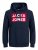 Jack & Jones JJECORP Hoodie Navy - Sweaters & hoodies - Sweaters & Hoodies Grote Maten Heren