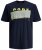 Jack & Jones JCOBOOSTER TEE Navy - T-shirts - Grote Maten T-shirts Heren