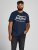 Jack & Jones JPRBLUBOOSTER TEE Navy - T-shirts - Grote Maten T-shirts Heren