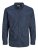 Jack & Jones JPRBLACARDIFF Print Shirt LS Navy - Hemden - Overhemden Grote Maten Heren
