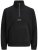 Jack & Jones Soho Half Zip Fleece Sweatshirt Black - Sweaters & hoodies - Sweaters & Hoodies Grote Maten Heren