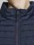 Jack & Jones MULTI BODYWARMER With COLLAR Navy Blazer - Jassen - Grote Maten Herenjassen