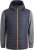 Jack & Jones MULTI QUILTED SET-IN Sleeves Jacket Grey Melange - Jassen - Grote Maten Herenjassen
