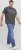 Jack & Jones MIKE ORIGINAL SQ 223 Jeans Blue Denim - Jeans & broeken - Jeans & Broeken Grote Maten Heren