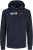 Jack & Jones CORP LOGO PLAY 5 Print Hoodie Navy Blazer - Sweaters & hoodies - Sweaters & Hoodies Grote Maten Heren