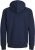 Jack & Jones BRADLEY Zip Hoodie Navy Blazer - Sweaters & hoodies - Sweaters & Hoodies Grote Maten Heren