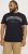 Jack & Jones CALEB VARSITY O-Neck T-Shirt Black - T-shirts - Grote Maten T-shirts Heren