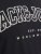 Jack & Jones CALEB VARSITY O-Neck T-Shirt Black - T-shirts - Grote Maten T-shirts Heren