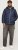 Jack & Jones SPRINT Red Stitches Quilted Hooded Jacket Navy Blazer - Jassen - Grote Maten Herenjassen