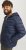 Jack & Jones SPRINT Red Stitches Quilted Hooded Jacket Navy Blazer - Jassen - Grote Maten Herenjassen