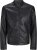 Jack & Jones DYLAN Clean PU Jacket Black - Jassen - Grote Maten Herenjassen