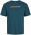 Jack & Jones CORP Logo Play 5 T-Shirt Deep Teal - T-shirts - Grote Maten T-shirts Heren