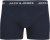 Jack & Jones JACCAMOFLAGE Trunks 3-Pack Navy Blazer - Ondergoed & zwem - Grote Maten Ondergoed Heren