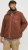 Jack & Jones ESTERBRO High Collar Teddy Jacket Brandy Brown - Jassen - Grote Maten Herenjassen