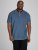 Jack & Jones Paulos Polo Denim Blue - Polo shirts - Grote Maten Poloshirts Heren