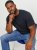 Jack & Jones NOA Crew Neck T-Shirt Navy Blazer - T-shirts - Grote Maten T-shirts Heren