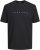 Jack & Jones STAR T-Shirt Black - T-shirts - Grote Maten T-shirts Heren