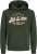 Jack & Jones 2 COL LOGO Hoodie Kombu Green - Sweaters & hoodies - Sweaters & Hoodies Grote Maten Heren
