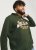 Jack & Jones 2 COL LOGO Hoodie Kombu Green - Sweaters & hoodies - Sweaters & Hoodies Grote Maten Heren