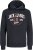 Jack & Jones 2 COL LOGO Hoodie Dark Navy - Sweaters & hoodies - Sweaters & Hoodies Grote Maten Heren