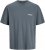 Jack & Jones Lington Crew Neck T-Shirt Grey - T-shirts - Grote Maten T-shirts Heren