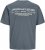 Jack & Jones Lington Crew Neck T-Shirt Grey - T-shirts - Grote Maten T-shirts Heren