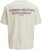 Jack & Jones Lington Crew Neck T-Shirt White - T-shirts - Grote Maten T-shirts Heren